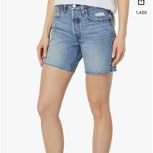 Levi's Women's Premium 501 Mid Thigh Short size 29